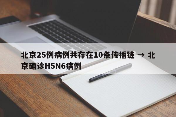 北京25例病例共存在10条传播链 → 北京确诊H5N6病例