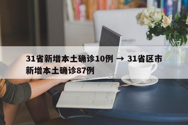 31省新增本土确诊10例 → 31省区市新增本土确诊87例