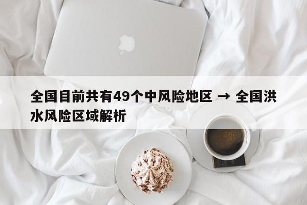 全国目前共有49个中风险地区 → 全国洪水风险区域解析